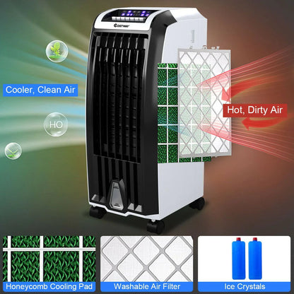 6.5L Air Conditioner - AC Unit Tower - Portable Air Conditioning Unit - Room Air Conditioner